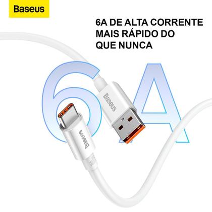 Imagem de KIT Cabo Turbo Usb P/ Usbc Baseus Superior Series 100w