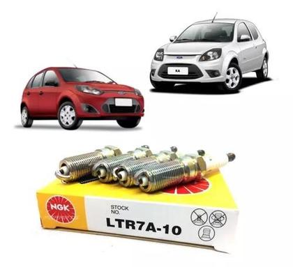 Imagem de Kit Cabo + Vela Fiesta Ka 1.0 Flex 2009 2010 2011 2012 Rocam