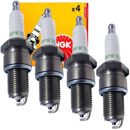 Imagem de Kit Cabo Vela + Velas Corsa Prisma Cobalt Agile 1.4 Flex Ngk