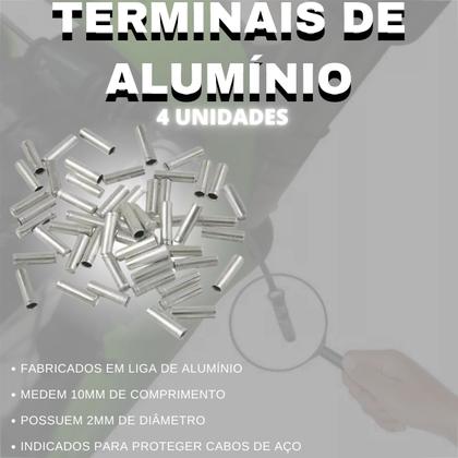 Imagem de Kit Cabos Conduites Terminal Freio E Marcha Completo Bike Capa Kit De Freio Bicicleta Aro 26 Aro 29 Cabo Traseiro Dianteiro Aço