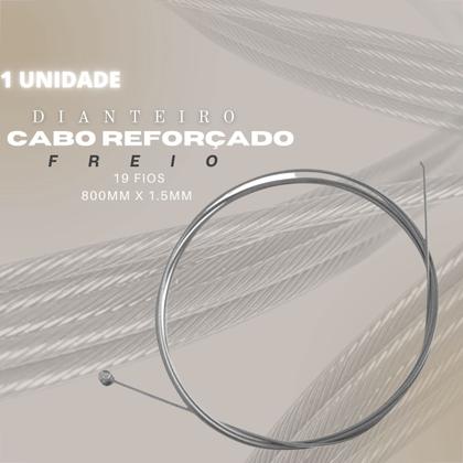 Imagem de Kit Cabos Conduites Terminal Freio E Marcha Completo Bike Capa Kit De Freio Bicicleta Aro 26 Aro 29 Cabo Traseiro Dianteiro Aço