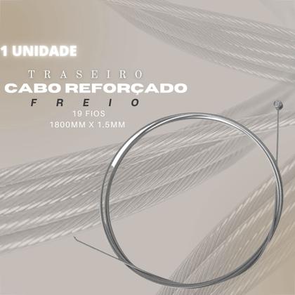 Imagem de Kit Cabos Conduites Terminal Freio E Marcha Completo Bike Capa Kit De Freio Bicicleta Aro 26 Aro 29 Cabo Traseiro Dianteiro Aço