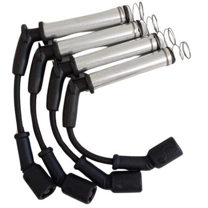 Kit Cabos e Velas Gm Prisma Onix 1.0 8v Flex 2013 a 2019 NGK Imagem de Kit Cabos e Velas Gm Prisma Onix 1.0 8v Flex 2013 a 2019 NGK