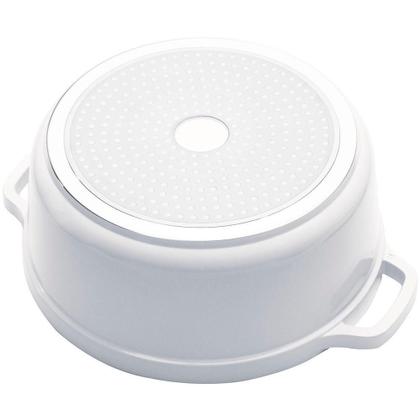 Imagem de Kit Caçarola Hercules Ceramico Indução Branca 3L + 3L