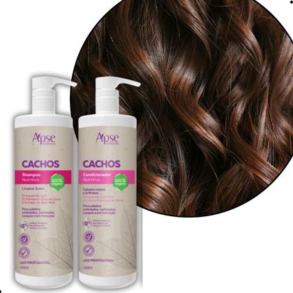Imagem de Kit Cachos  Apse Shampoo E Condicionador 1000ml