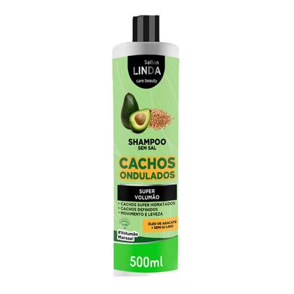 Imagem de Kit Cachos Ondulados Com Creme de Pentear e Máscara 1kg