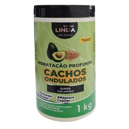 Imagem de Kit Cachos Ondulados Com Creme de Pentear e Máscara 1kg