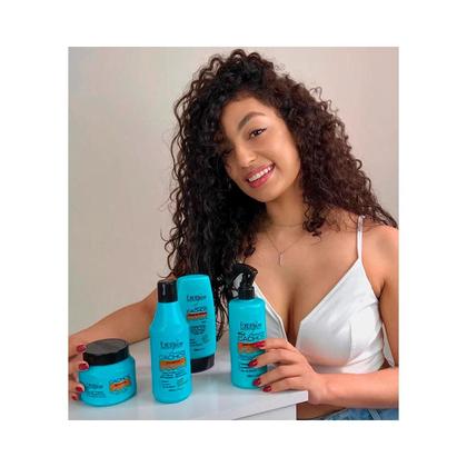 Imagem de Kit Cachos Shampoo 300g e Umidificador 300g Forever Liss