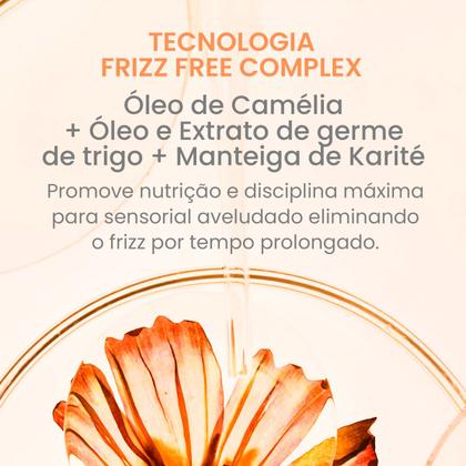 Imagem de Kit Cadiveu Bye Bye Frizz 250ml +Creme Quartzo Shine Protein