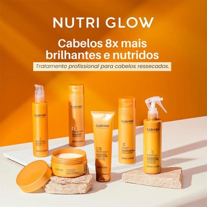 Imagem de Kit Cadiveu Professional Nutri Glow Home Care Total e Final Style Oil (5 produtos)