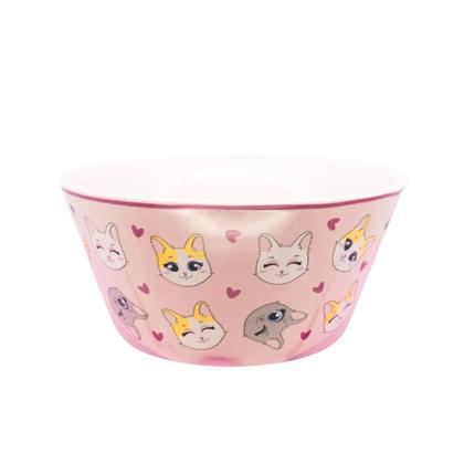 Imagem de Kit Cafe da Manha Caneca Bowl e Prato Ceramica Eu Amo Gatos Zona Criativa - 10025662