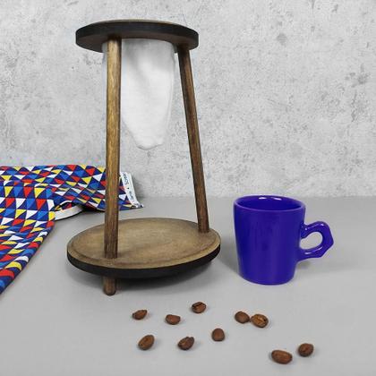 Imagem de Kit Café Individual Provençal Cobalto