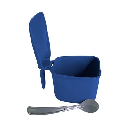 Imagem de Kit Café Super Prático 6 Peças Azul  Completo, Funcional e Sofisticado