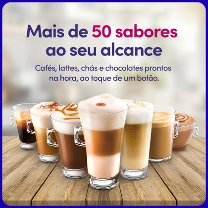 Imagem de Kit Cafeteira Expresso Arno Dolce Gusto Mini Me Vermelha 127V 2 Xícaras 40 Cápsulas Alpino  Café Rápido e Sabor Intenso