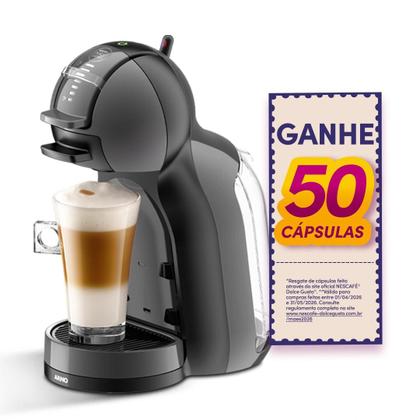 Imagem de Kit cafeteira nescafé dolce gusto mini me preta 220v + 30 cápsulas