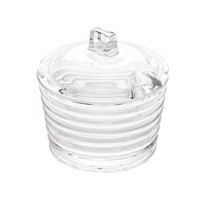 Imagem de Kit Cafeteira Prensa Manual e Açucareiro de Cristal Colmeia