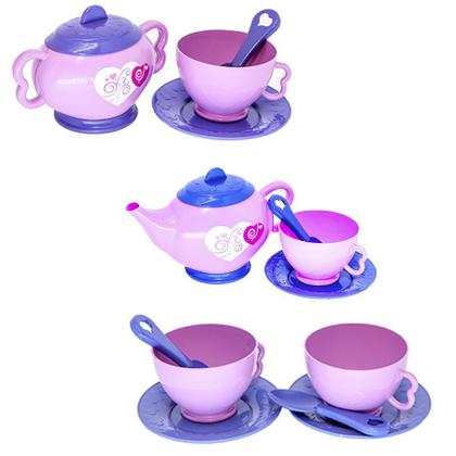 Imagem de Kit Cafeteria Brinquedo Menina Forma Copo Infantil Rosa 39pç