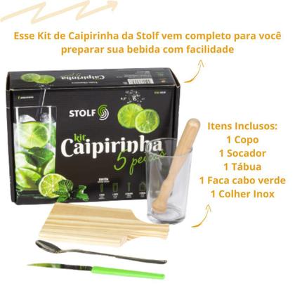 Imagem de Kit Caipirinha churrasco Com 5 Peças - Stolf