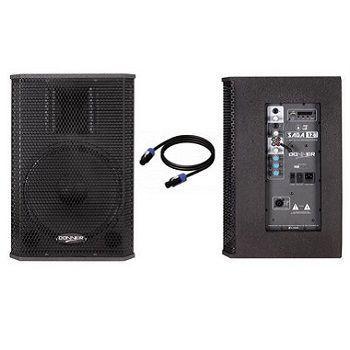 Imagem de Kit Caixa Ativa + Passiva 12" 250W SAGA USB BT CABO