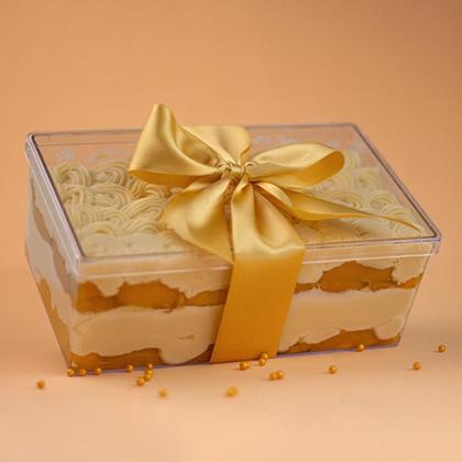 Imagem de KIT CAIXA CAKE BOX RETANGULAR 20x12x8 1,500ML C/10 -BLUESTAR