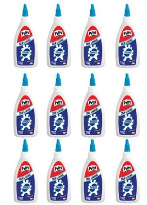 Imagem de KIT/Caixa com 12 - Cola Pritt Tenaz Laváel 110g