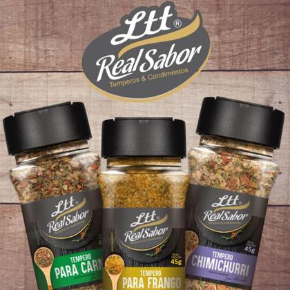 Imagem de Kit Caixa com 12 potes de temperos (especiarias, condimentos)