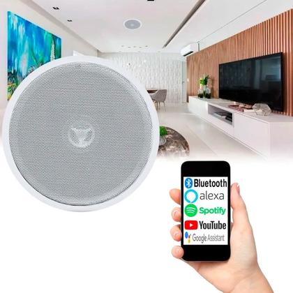 Imagem de Kit Caixas De Embutir Som Ambiente Bluetooth Arandela Le Son