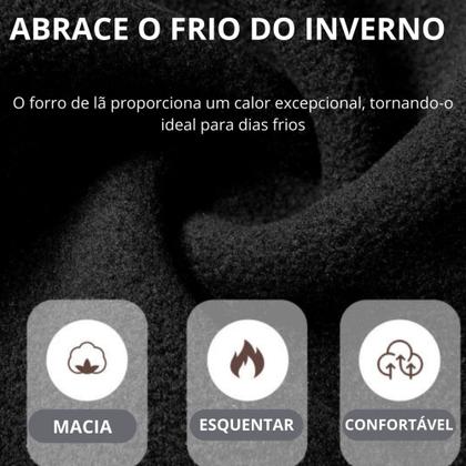 Imagem de Kit Calça Blusa Térmica Inverno Frio Intenso Feminino Forrada Tamanho Único