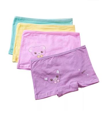 Imagem de Kit Calcinha Infantil Box Shortinho Box (92% Algodão 8% Elastano) 2a10 anos