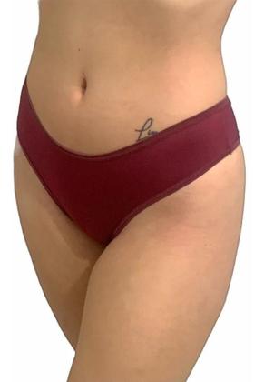 Imagem de Kit Calcinhas de Algodão Com 10 peças Cores Variadas