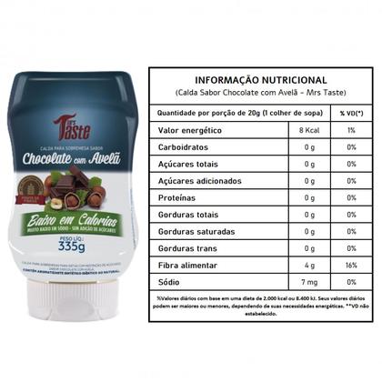 Imagem de Kit Caldas Chocolate Avelã + Caramelo + Doce De Leite - Mrs Taste
