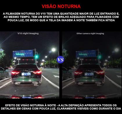 Imagem de Kit Câmera De Ação VIRAN V10 5k 32gb Bastão Controle Wifi Estabilizador Visão Noturna Prova D'água