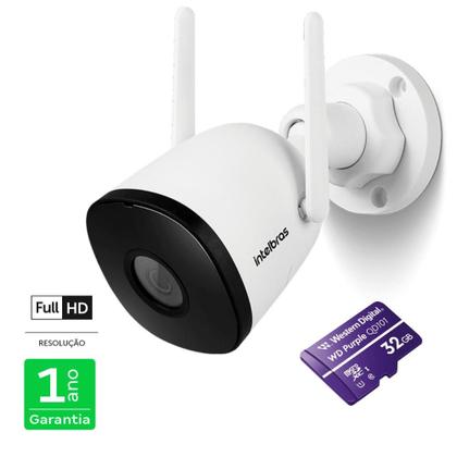Imagem de Kit Câmera de Video Wi-Fi Full HD IM5 SC com Cartão MicroSD 32GB