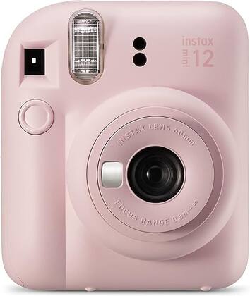 Imagem de KIT Câmera Fujifilm Instax Mini 12 Rosa + 10 fotos Spray Art