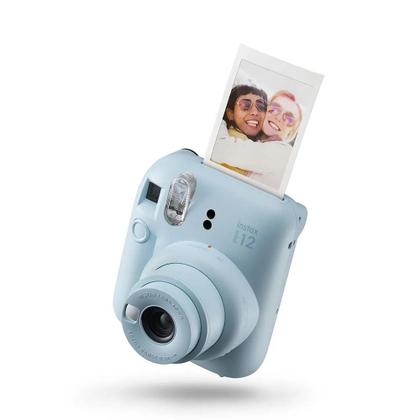 Imagem de Kit Câmera Instantânea Instax Mini 12 Azul com Pack 10 fotos e Bolsa Azul, FUJIFILM