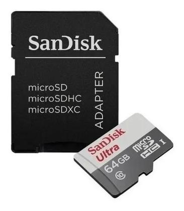 Imagem de Kit Câmera Ip Icsee Hd 1080p Com Cartão De Memória 64gb