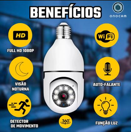 Imagem de Kit câmera lâmpada 2 Unidades 360