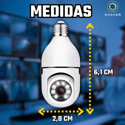 Imagem de Kit câmera lâmpada 2 Unidades 360
