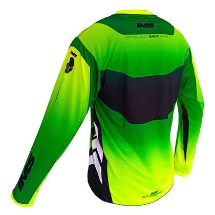 Imagem de Kit Camisa Calça Ims Revo Extreme 2024 Trilha Motocross Enduro Verde