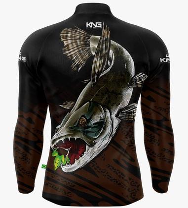 Imagem de Kit Camisa De Pesca Pai E Filho Traira C Proteção Solar Uv50