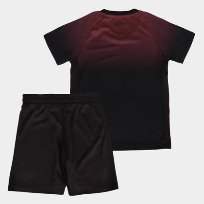 Imagem de Kit Camisa Infantil Athlético Paranaense III 25/26 s/n Torcedor Umbro