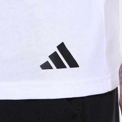 Imagem de Kit Camiseta Adidas Básicas 3 Peças Masculino