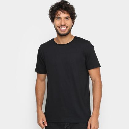 Imagem de Kit Camiseta Básica c/ 5 Peças Masculina