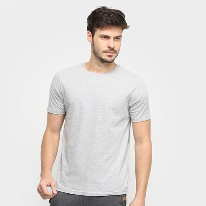 Imagem de Kit Camiseta Básica c/ 5 Peças Masculina