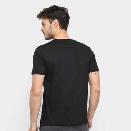 Imagem de Kit Camiseta Básica c/ 5 Peças Masculina
