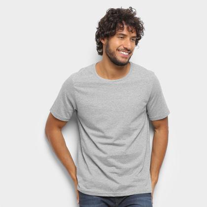 Imagem de Kit Camiseta Básica c/ 5 Peças Masculina
