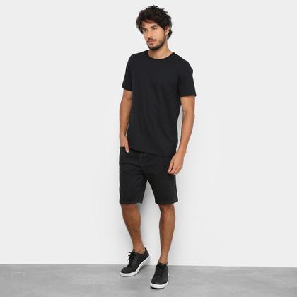 Imagem de Kit Camiseta Básica Masculina c/ 5 Peças