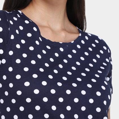 Imagem de Kit Camiseta Básicos Poá c/ 2 Peças Feminina