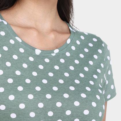 Imagem de Kit Camiseta Básicos Poá c/ 2 Peças Feminina