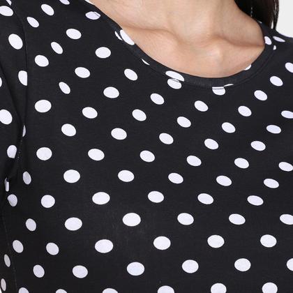 Imagem de Kit Camiseta Básicos Poá c/ 2 Peças Feminina